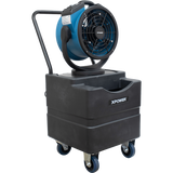 XPOWER 1000 CFM Outdoor Oscillating Misting Fan Water Pump Mobile Water Reservoir - Main