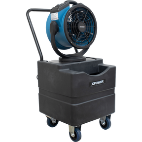 XPOWER 1000 CFM Outdoor Oscillating Misting Fan Water Pump Mobile Water Reservoir - Main