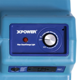 XPOWER X-4700A Professional 3-Stage HEPA Air Scrubber - Controls