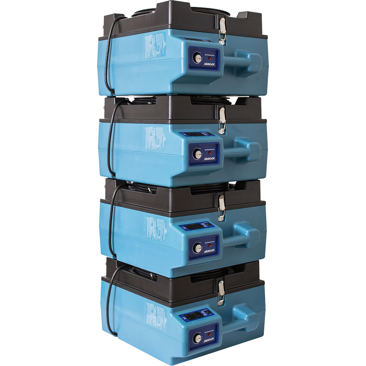 XPOWER X-4700A Professional 3-Stage HEPA Air Scrubber - Stackable