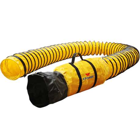 XPOWER 8-in. Ducting Hose 25-ft.
