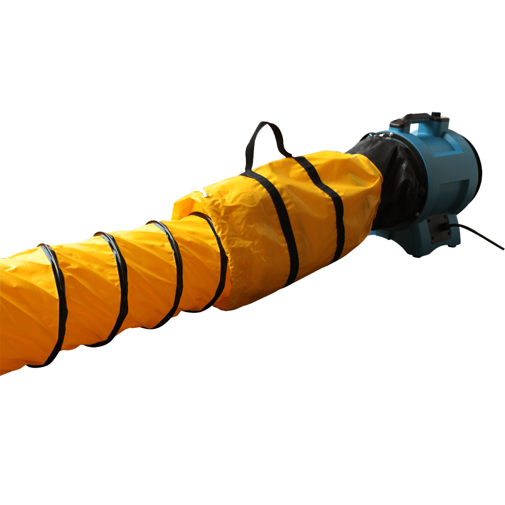 XPOWER 8-in. Ducting Hose 25-ft. - Suction Usage