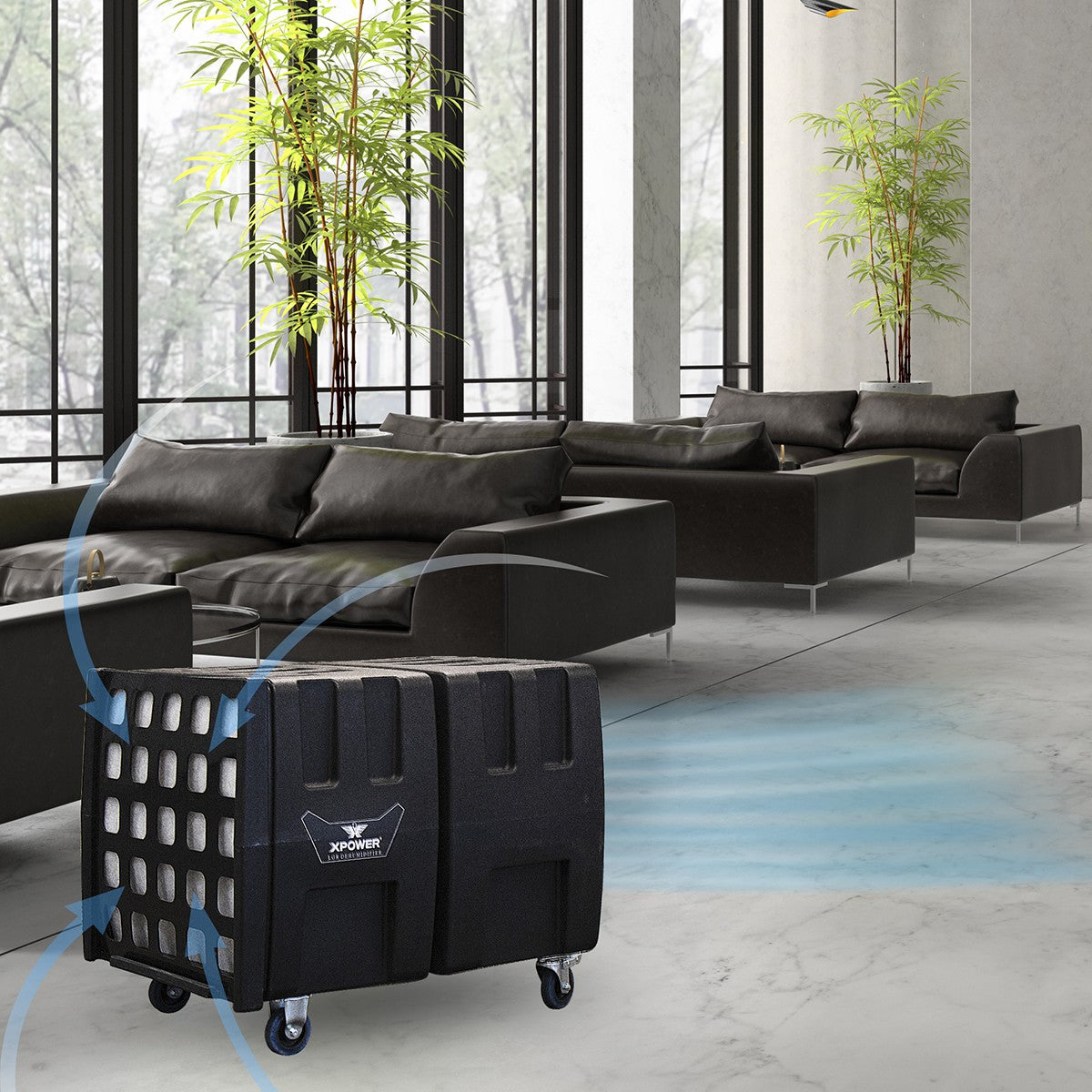 Xpower Ap 2000 Portable 3 Stage Filtration Hepa Air Scrubber Lifestyle 2