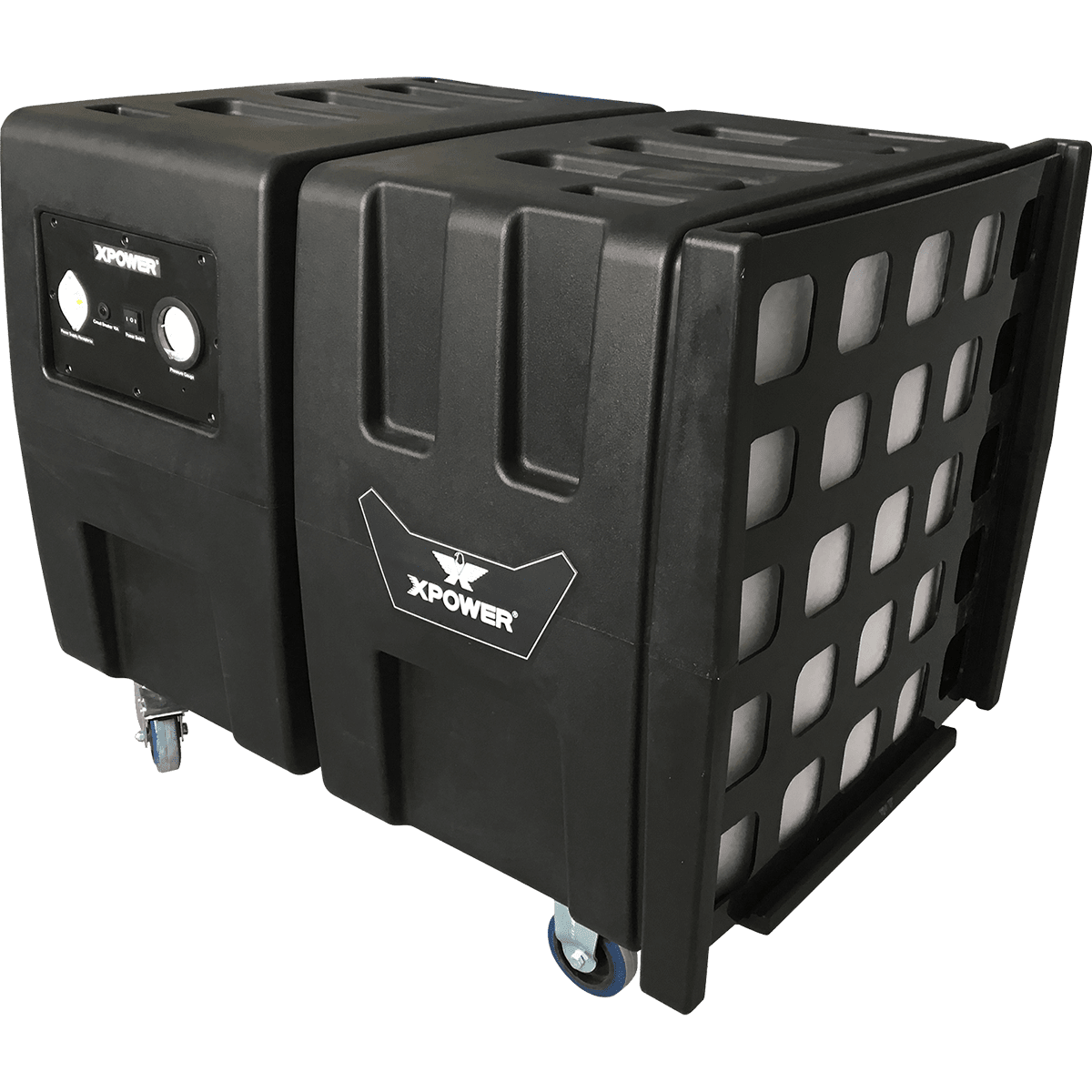 XPOWER Portable 3-Stage Filtration HEPA Air Purifier - Right Angle View