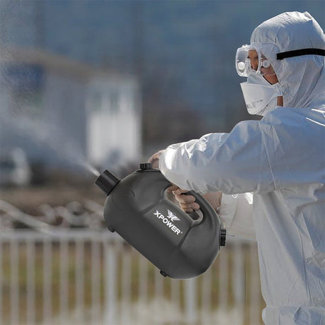 XPOWER F-16B ULV Battery Operated Cold Fogger - In Use