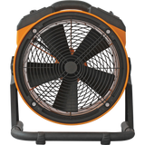 XPOWER 1100 CFM 4-Speed 11" Pro Air Circulator Utility Fan - Back