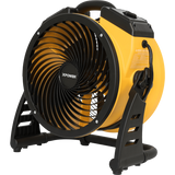 XPOWER 1100 CFM 4-Speed 11" Pro Air Circulator Utility Fan - Right Angle