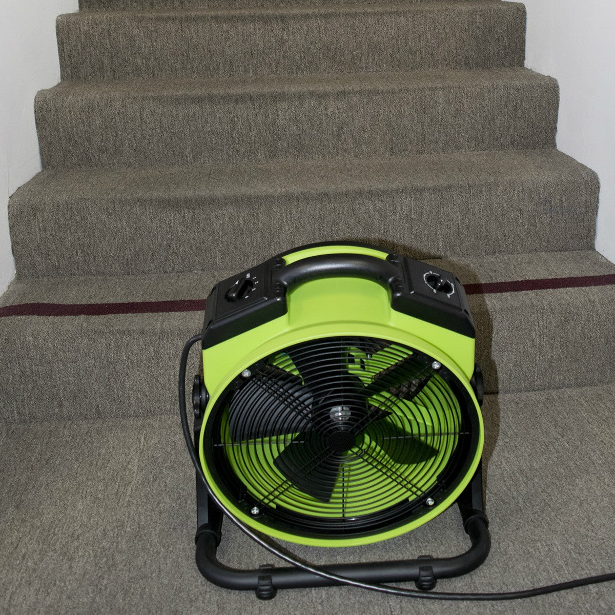 XPOWER 1300 CFM 4-Speed 13" Pro Air Circulator Utility Fan - with Stairs