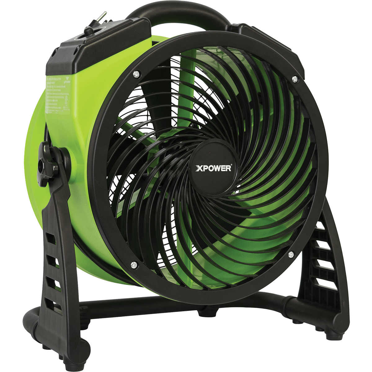 XPOWER 1300 CFM 4-Speed 13" Pro Air Circulator Utility Fan