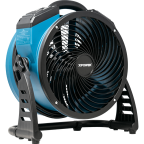 XPOWER FC-250AD Pro 13-in. Brushless DC Motor Air Circulator Utility Fan w/ Power Outlets