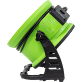 XPOWER FC-250D Pro 13-in. Brushless DC Motor Air Circulator Utility Fan - Facing Down Angle