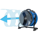 XPOWER FC-300 2100 CFM 4-Speed High Velocity Air Circulator - Airflow