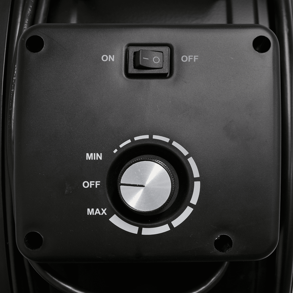 XPOWER 1/2 HP 5800 CFM Brushless DC High Velocity 24-In. Drum Fan - Controls