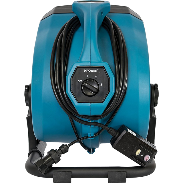 XPOWER 600 CFM Misting Fan FM-48 - back