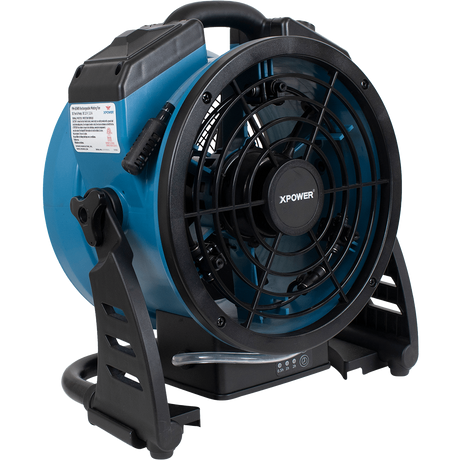 XPOWER 1000 CFM Battery Powered Outdoor Oscillating Misting Fan - Main