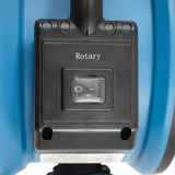 XPOWER 1000 CFM 3-Speed Oscillating Outdoor Misting Fan - Controls-on/off switch