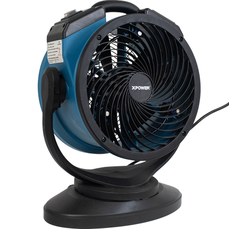 XPOWER 1000 CFM 3-Speed Oscillating Outdoor Misting Fan