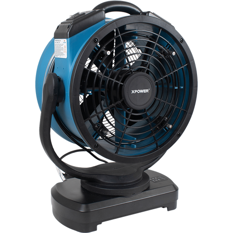 XPOWER 1700 CFM Misting Fan w/ Optional Water Reservoir - Fan Only - Main