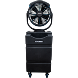 XPOWER 1700 CFM Misting Fan w/ Optional Water Reservoir - Fan with WT90 Reservoir - Front