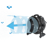 XPOWER Axial Air Mover w/ Ozone Generator - Flowmist