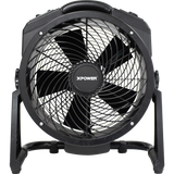 XPOWER Axial Air Mover w/ Ozone Generator - Front
