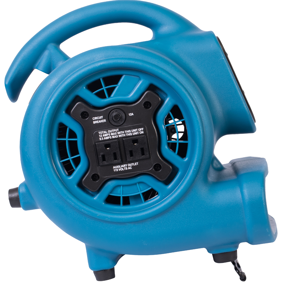 XPOWER 925 CFM Air Mover - 20-degree angle setting