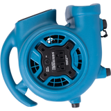 XPOWER 925 CFM Air Mover - 90-degree angle setting.