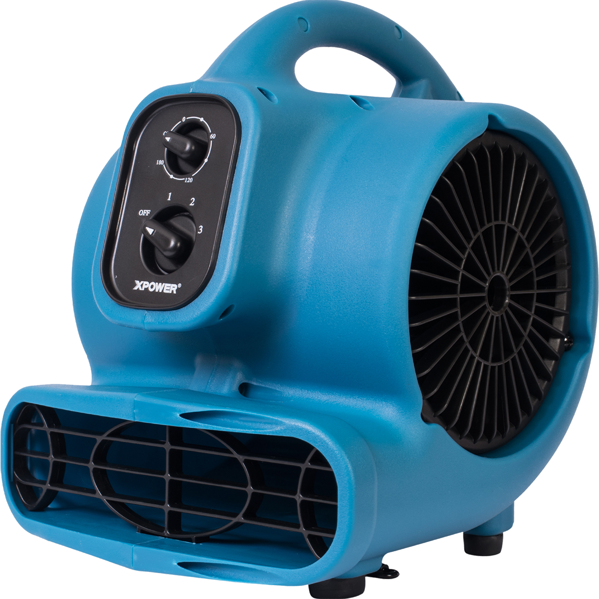 XPOWER 925 CFM Air Mover - Left Angle View