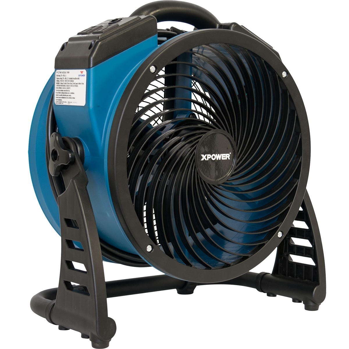 XPOWER 1300 CFM Industrial Axial Air Mover