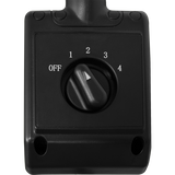 XPOWER 1300 CFM Industrial Axial Air Mover - Fan Speed Control