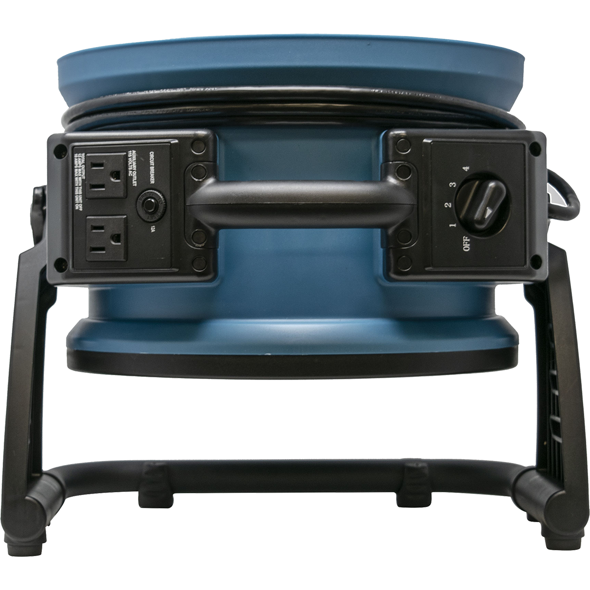 XPOWER 1300 CFM Industrial Axial Air Mover - Top