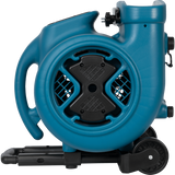 XPOWER 1/2 HP 2800 CFM 3-Speed Air Circulator w/Telescopic Handle & Wheels - 90 degree Tilt