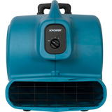 XPOWER 3/4 HP 3200 CFM 3-Speed Air Mover w/Telescopic Handle - Front View