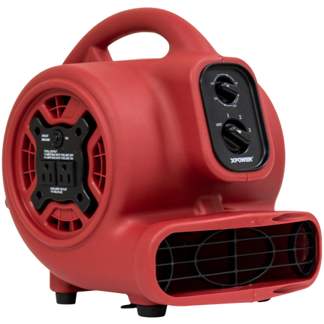 XPOWER P230AT Mighty Mini Air Mover - Red