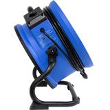 XPOWER P-39AR 2100 CFM 4-Speed 14-In. Axial Air Mover - 210 Degrees Side View