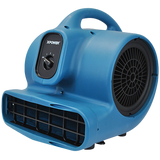 XPOWER P-400 Centrifugal Air Mover Blue - Angle 1