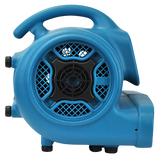 XPOWER P-400 Centrifugal Air Mover Blue - Angle 2