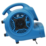 XPOWER P-400 Centrifugal Air Mover Blue - Angle 3