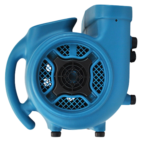 XPOWER P-400 Centrifugal Air Mover Blue - Angle 5