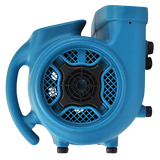 XPOWER P-400 Centrifugal Air Mover Blue - Angle 5