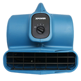 XPOWER P-400 Centrifugal Air Mover Blue - Front