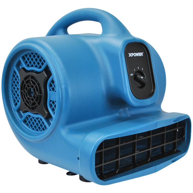 XPOWER P-400 Centrifugal Air Mover Blue - Main