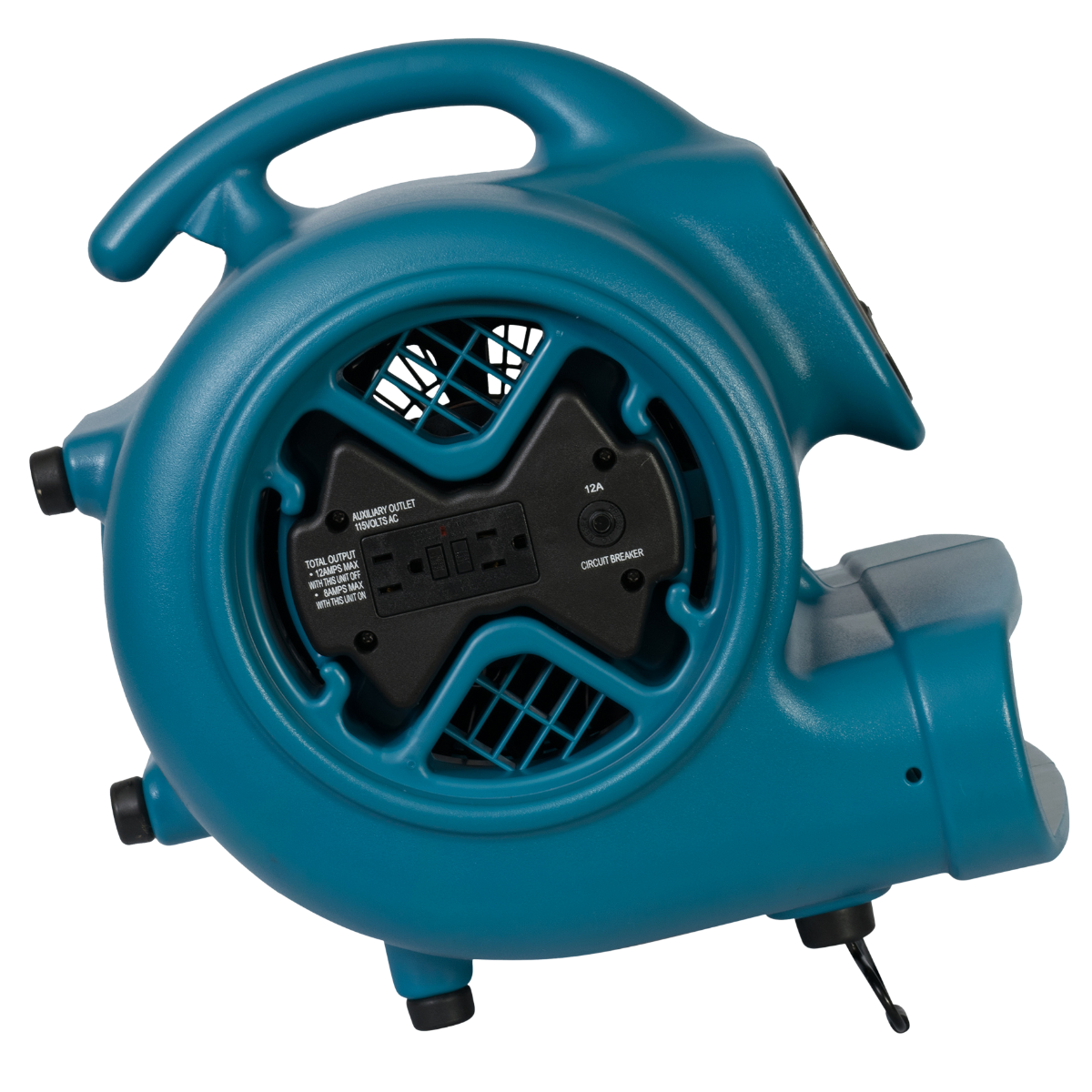 XPOWER P-600A Centrifugal Air Mover - Angle 3