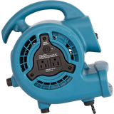 XPOWER P-80A 600 CFM Mini Mighty Air Mover - Blue - Kickstand