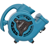 XPOWER P-80A 600 CFM Mini Mighty Air Mover - Blue - Left Angle