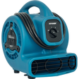 XPOWER P-80A 600 CFM Mini Mighty Air Mover - Blue - Main