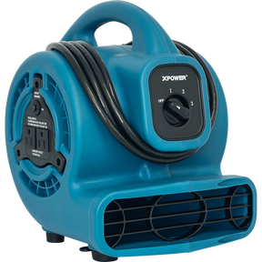 XPOWER P-80A 600 CFM Mini Mighty Air Mover - Blue - Main
