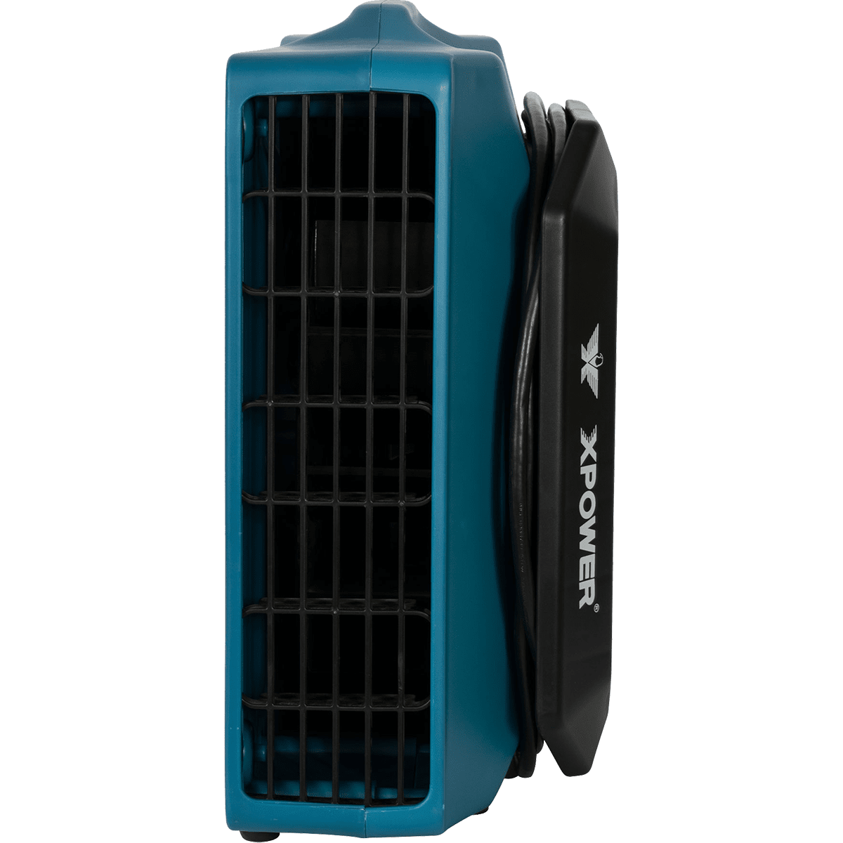 XPOWER 1/3 HP 1050 CFM 3-Speed Low Profile Air Mover - Front Angle View