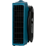 XPOWER 1/3 HP 1050 CFM 3-Speed Low Profile Air Mover - Front Angle View