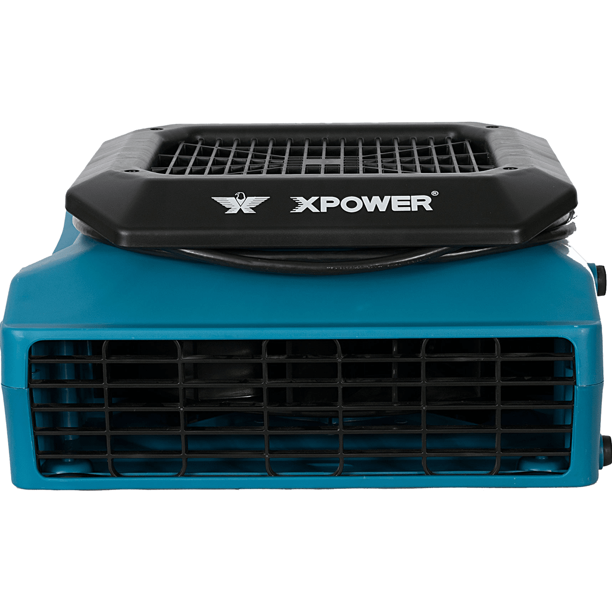 XPOWER 1/3 HP 1050 CFM 3-Speed Low Profile Air Mover - Front View